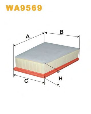 WIX FILTERS wa9569 -  Воздушный фильтр